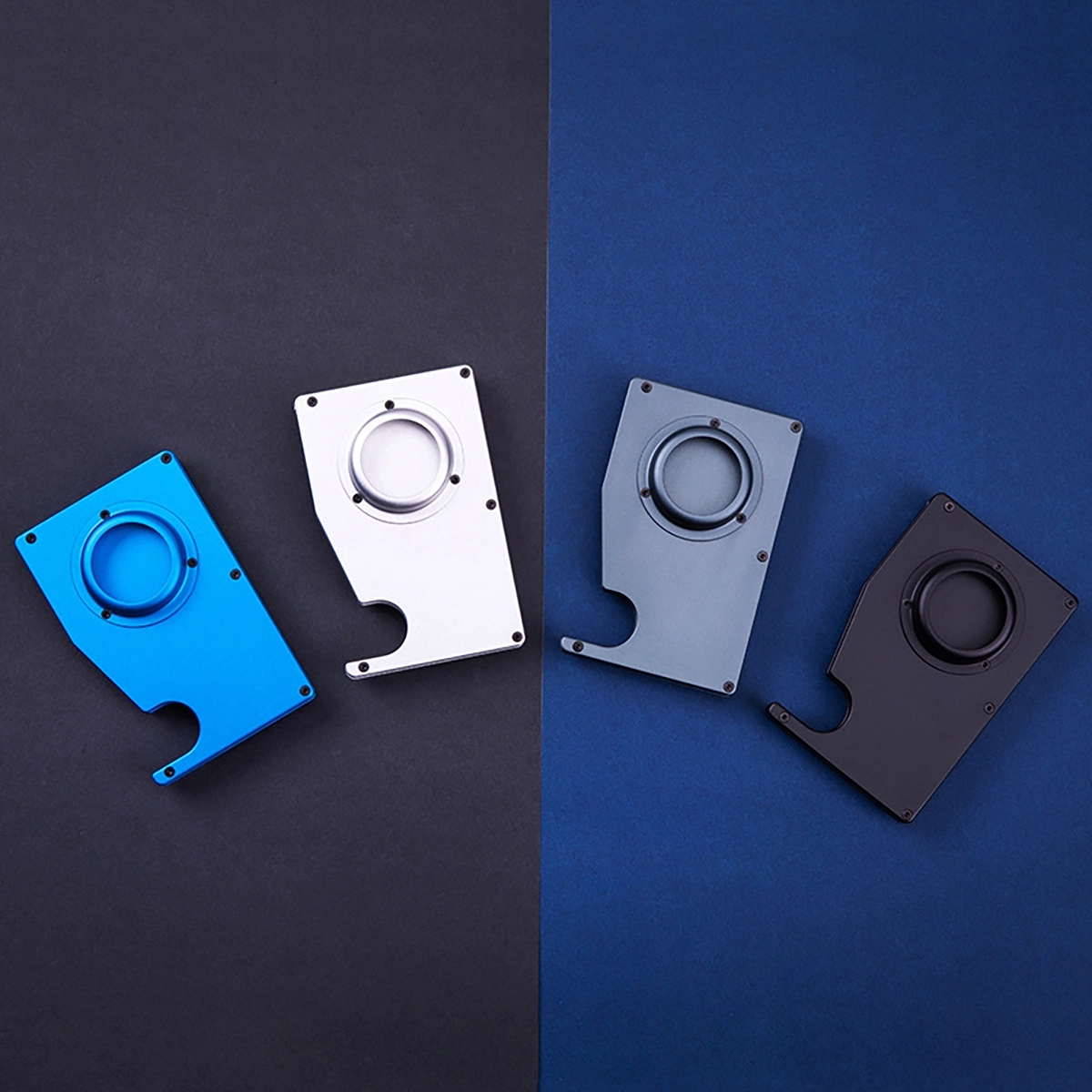 Metal Wallet With Money Clip Card Holder 4