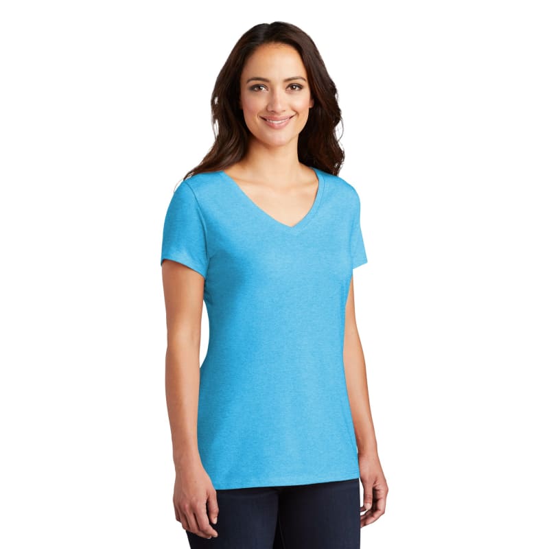 District Women's Perfect Tri V-Neck Tee. 59