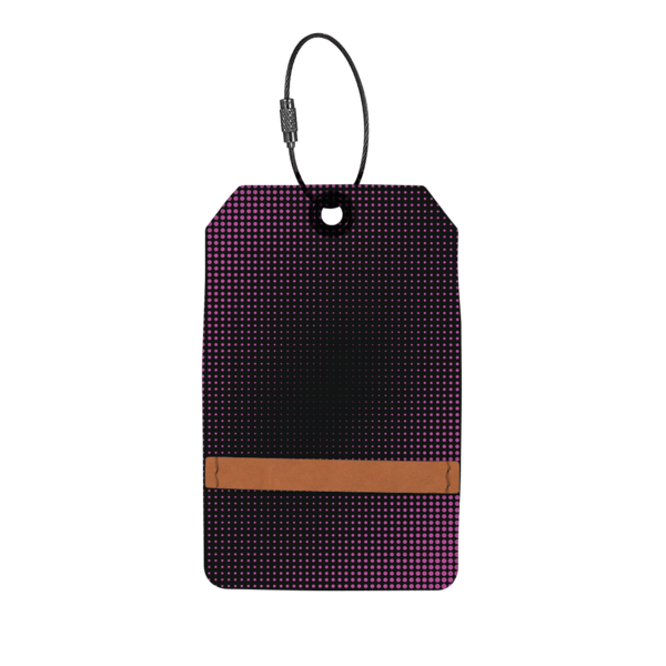Pikes Dye-Sublimated Felt Luggage Tag 6