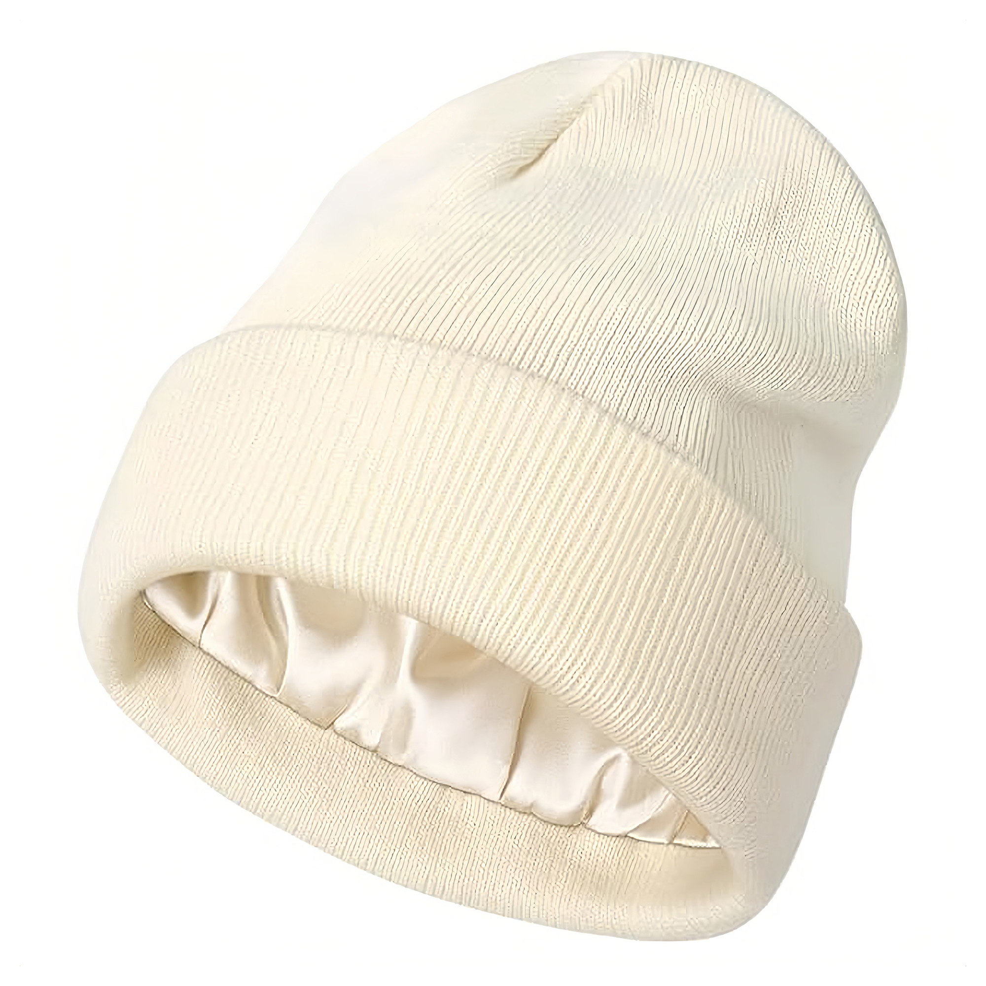 Winter Knit Cap With Smooth Lining 9