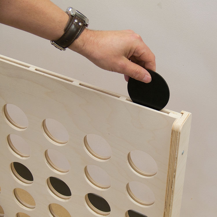 Four In A Row Game - Oversized (Imprinted, Custom Color Finish) 1