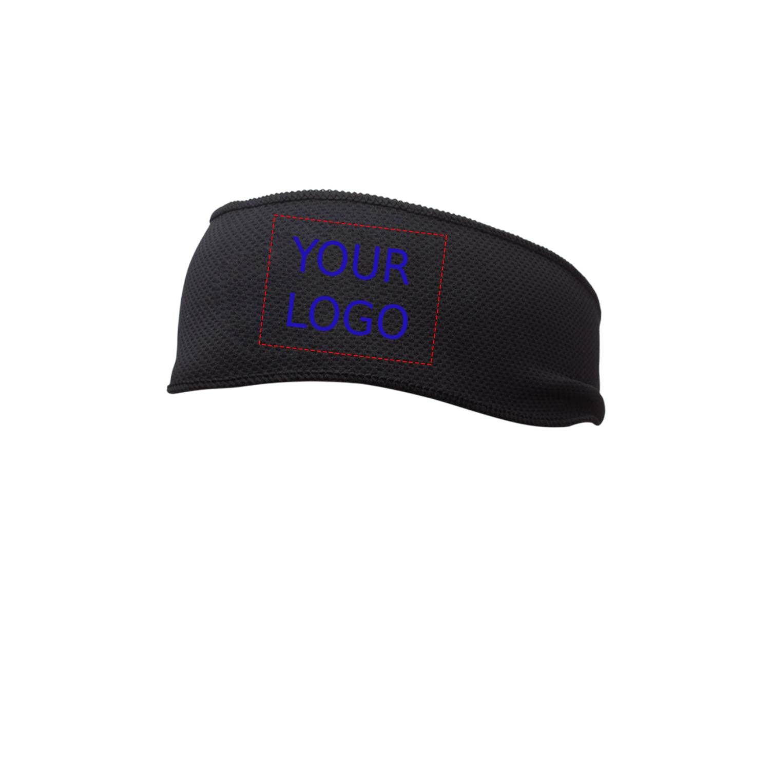 Athletic Tie Back Polyester Sports Headband 4