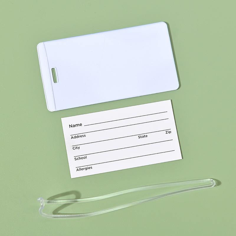 PVC Luggage Tag 3