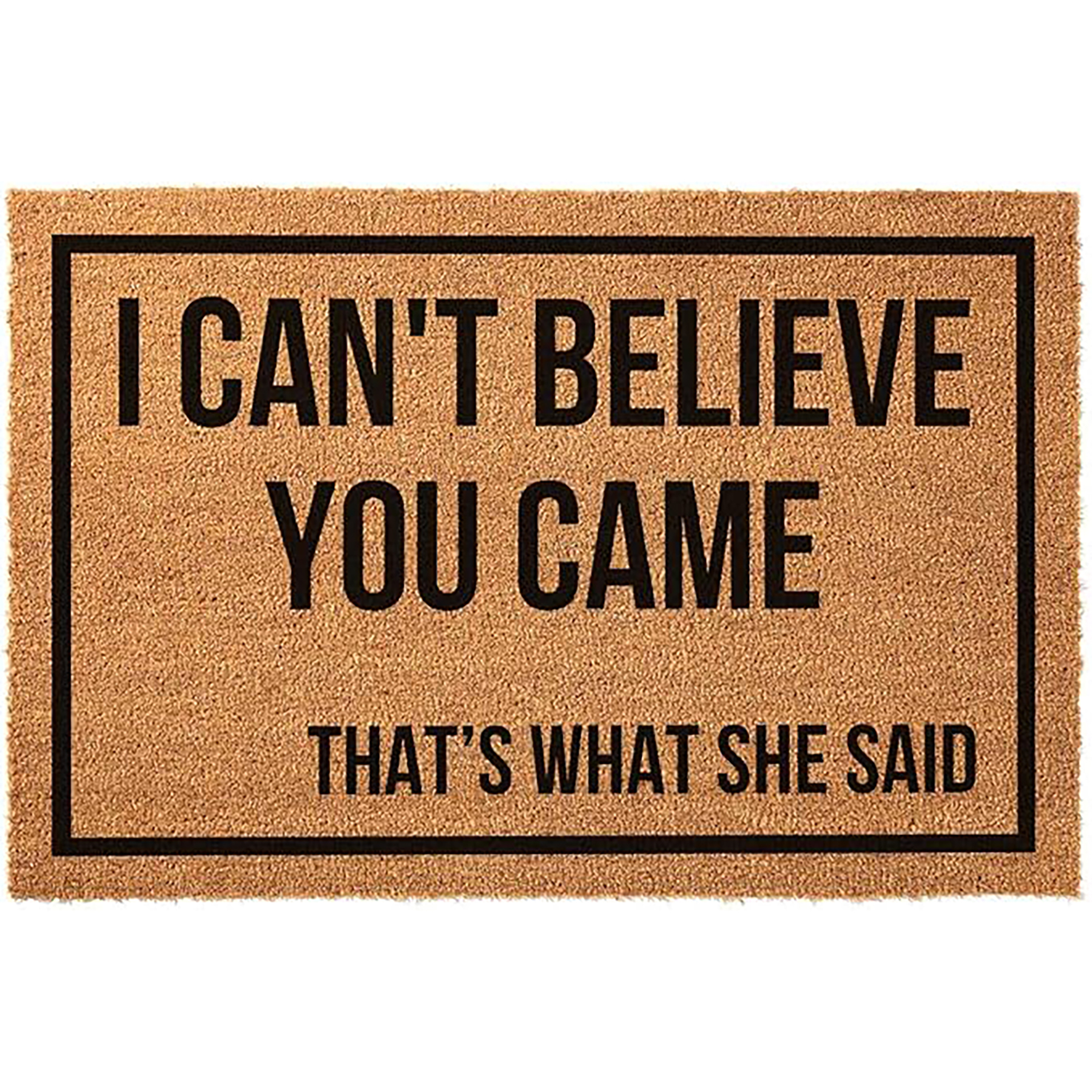 Coconut Shell Fiber Door Mat, Customizable 20