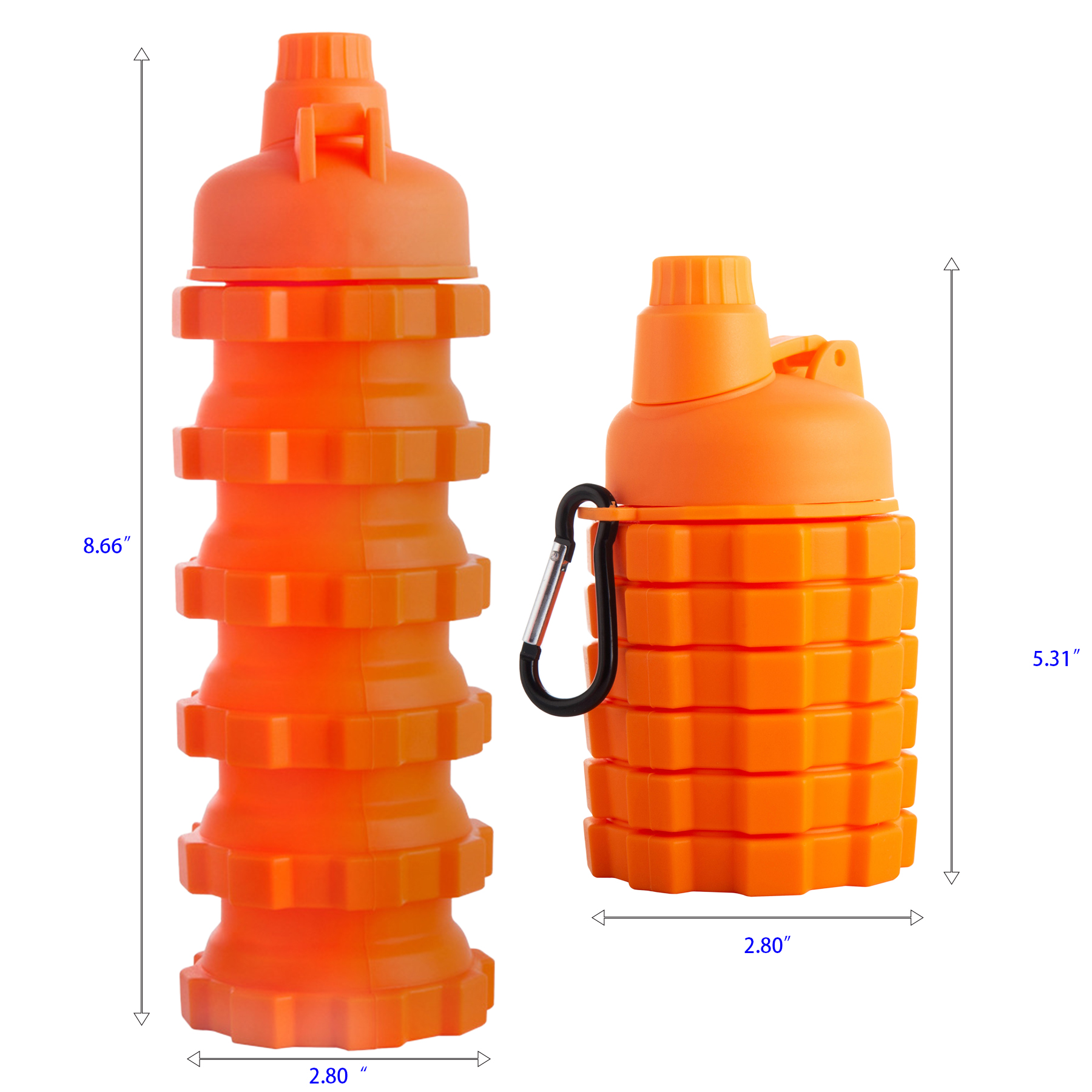 500ml Collapsible Silicone Water Cup 3