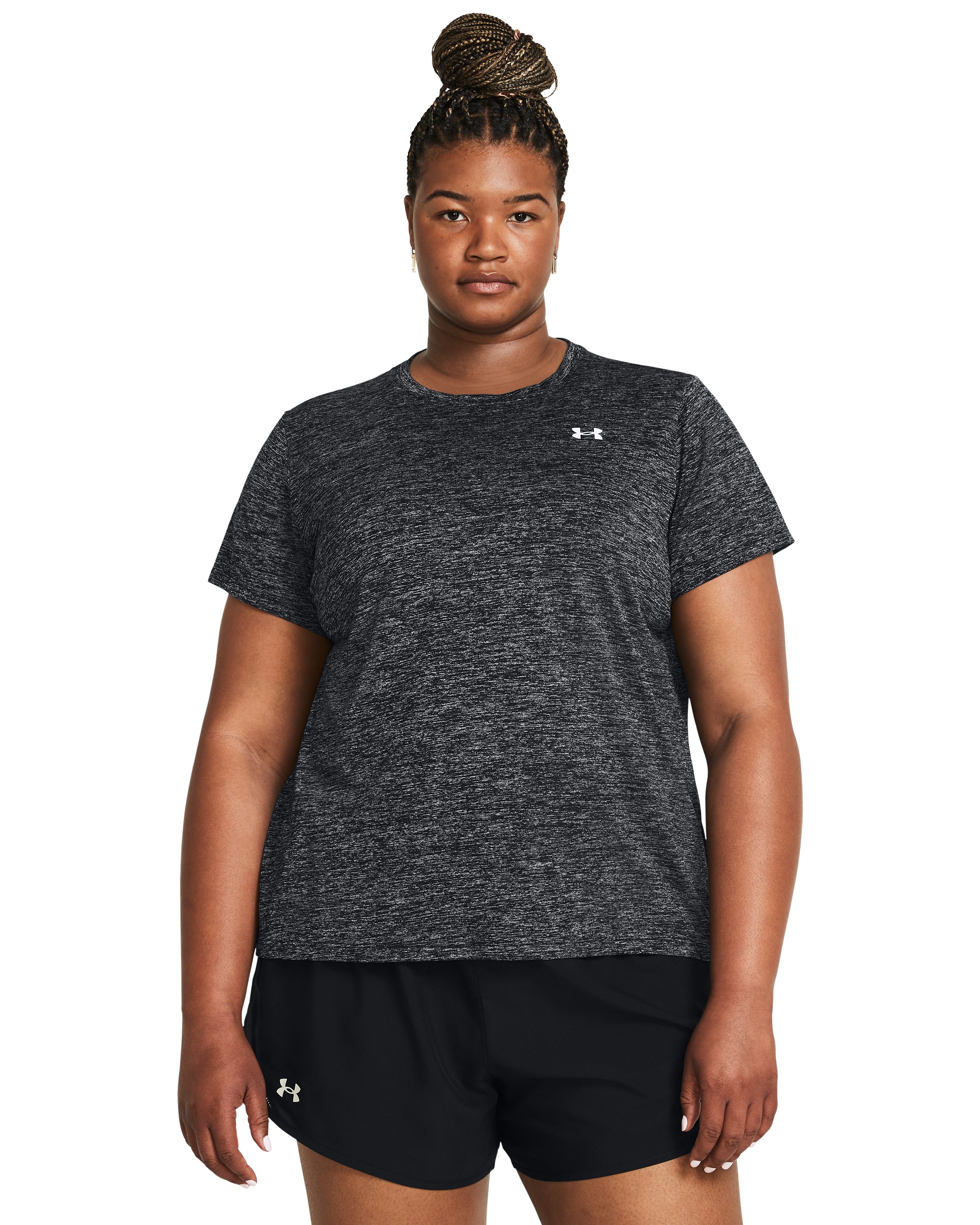 UA Tech Twist Women's Short Sleeve 1