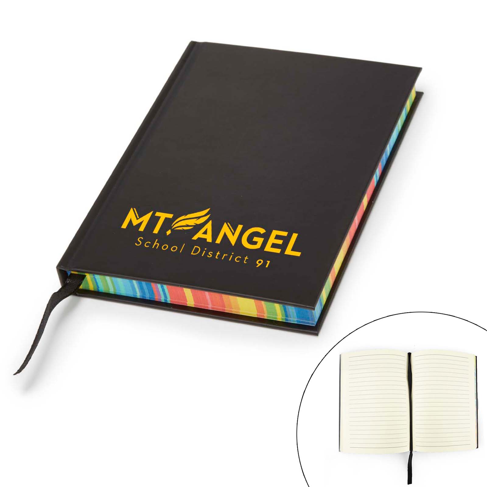Rainbow Edge Notebook