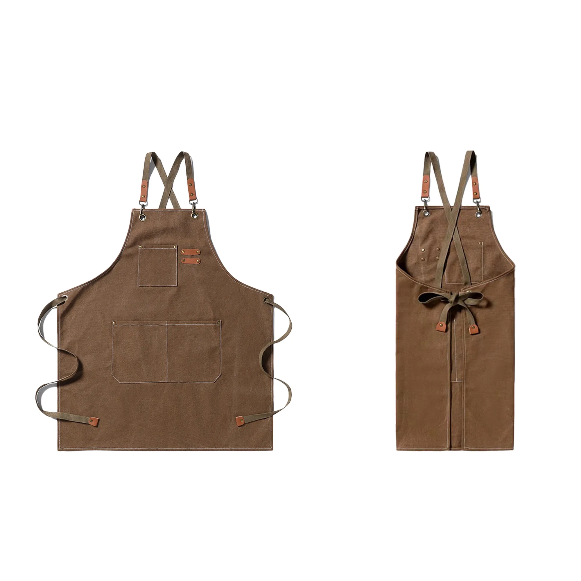 Canvas Bib Style Apron 2