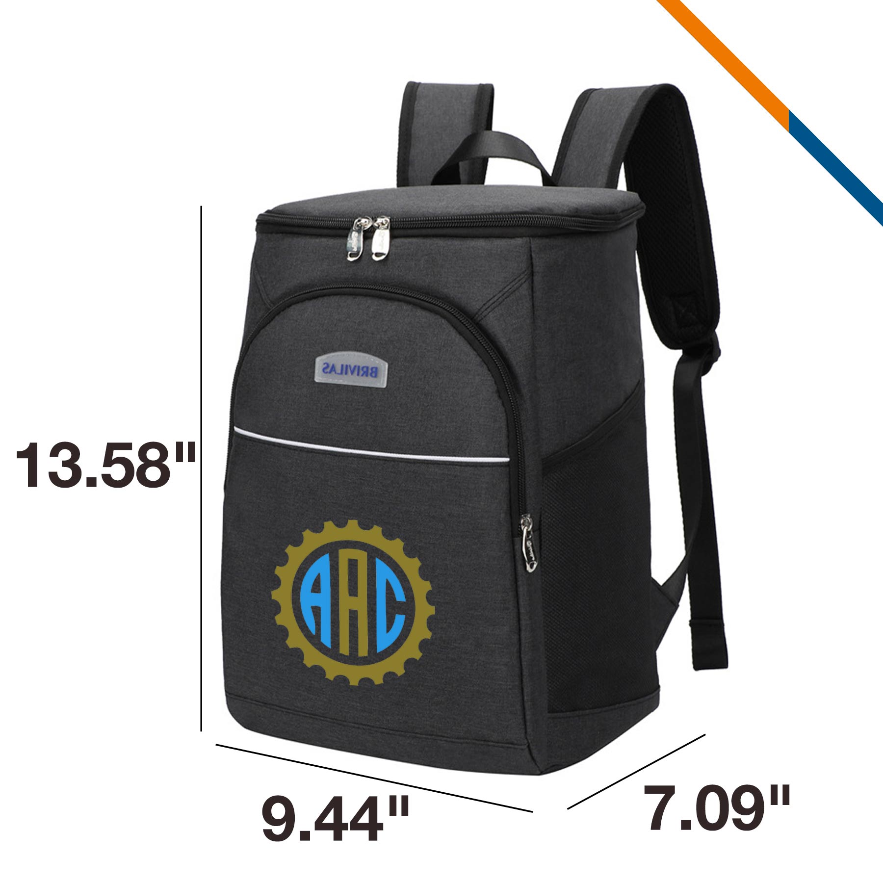 Larory PEVA Insulated Cooler Backpack 4
