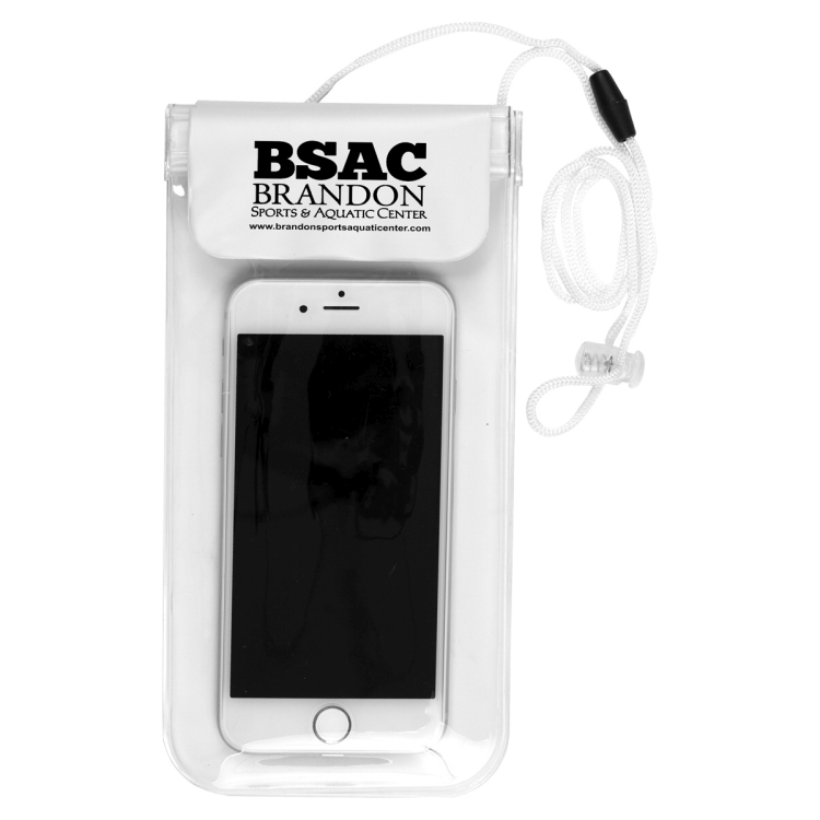 "Truckee" Clear Touch Through Water-Resistant Cell Phone and Accessories Carrying Case 33