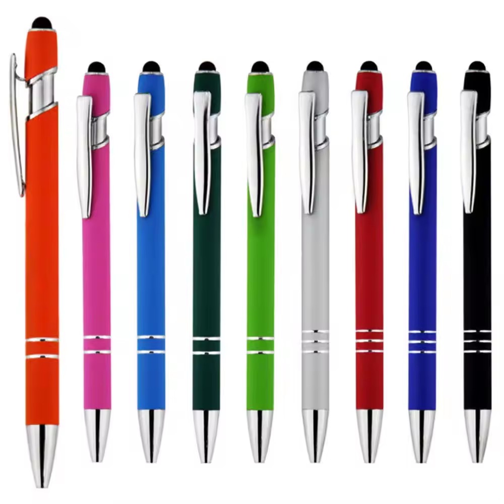 Soft Touch Pen with Stylus 4