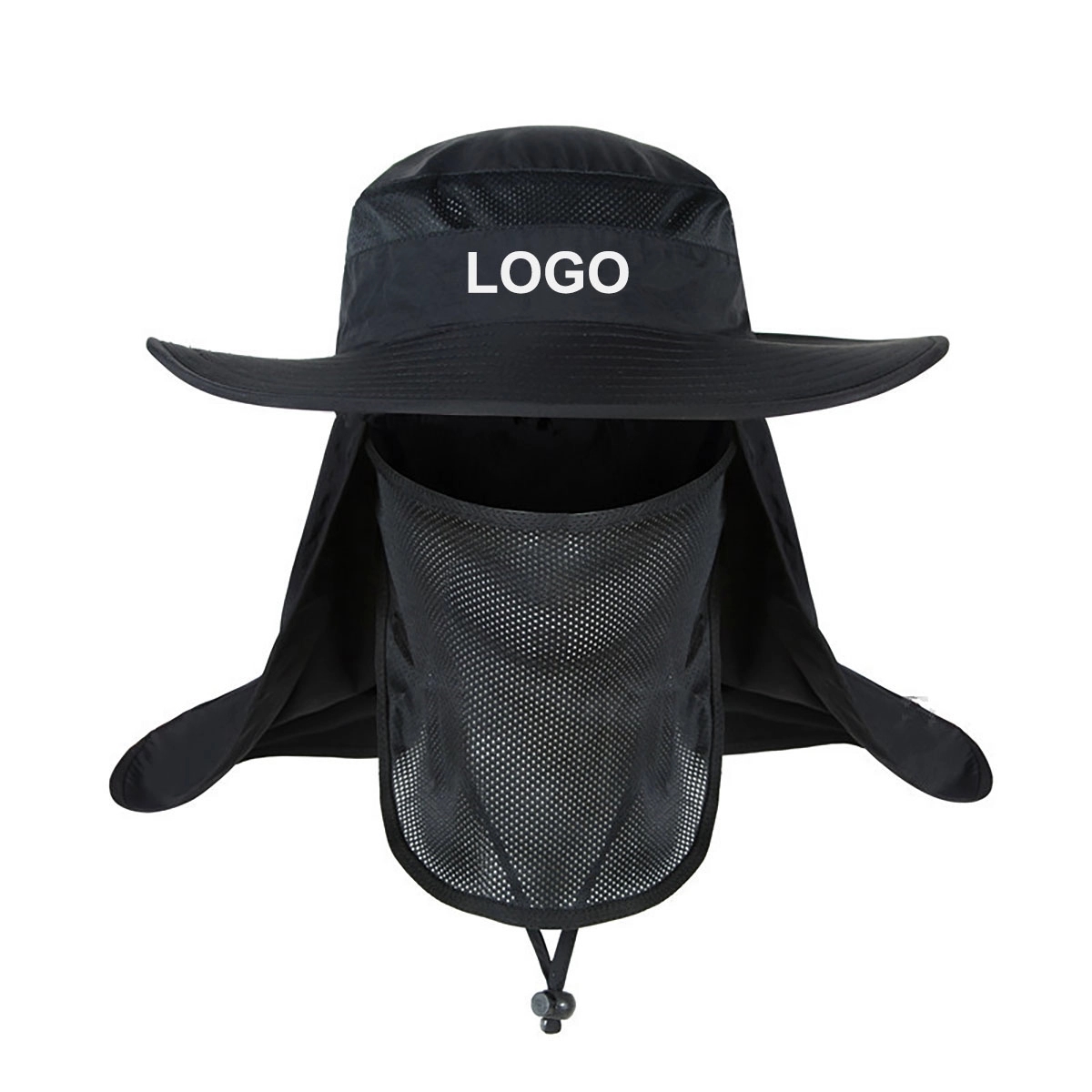 Mesh Shawl Fisherman Bucket Hat 5