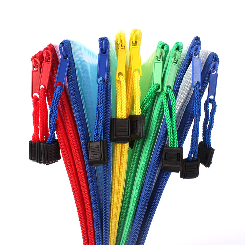 Transparent Zipper File Bag 2