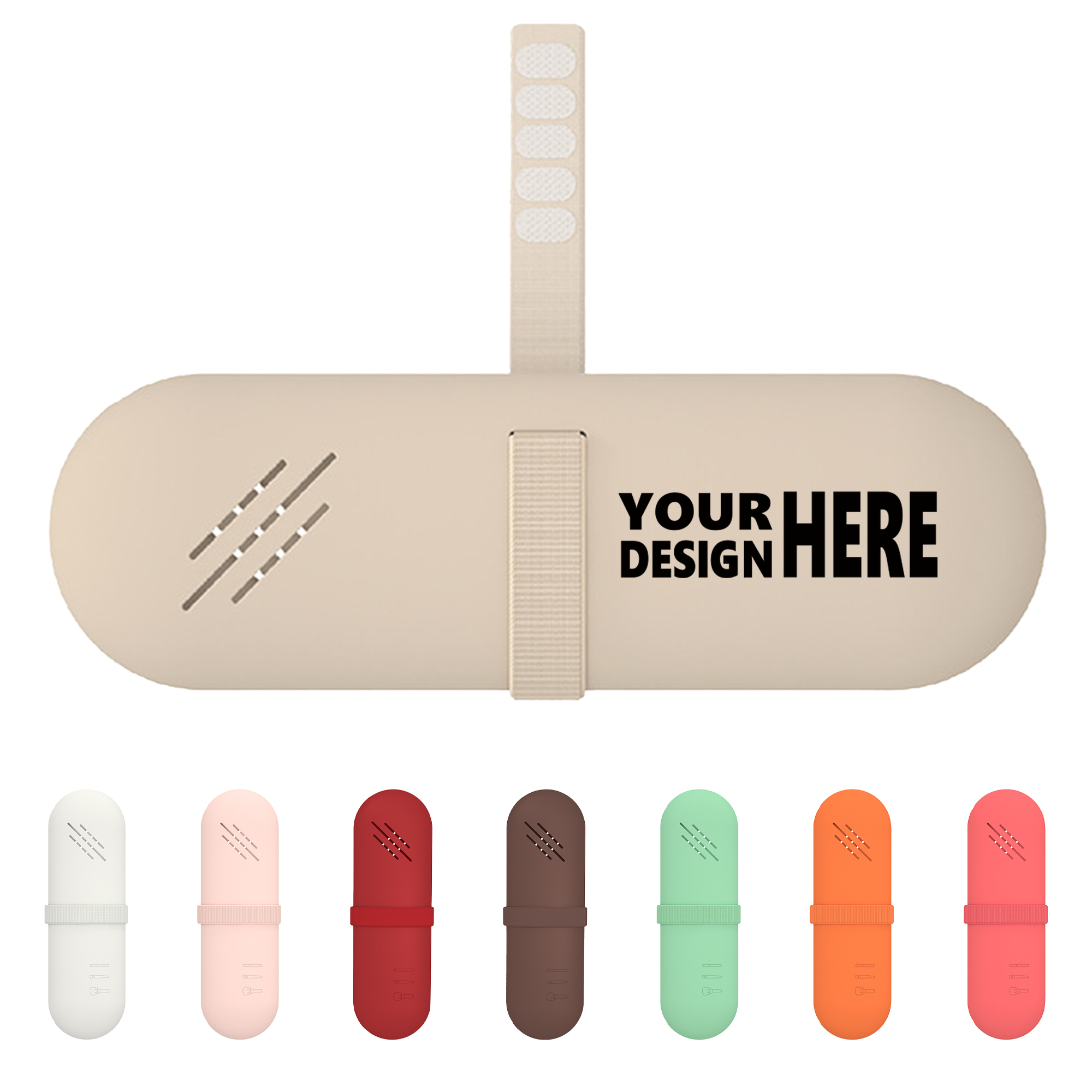 Silicone Portable Travel Skincare Makeup Bag 2