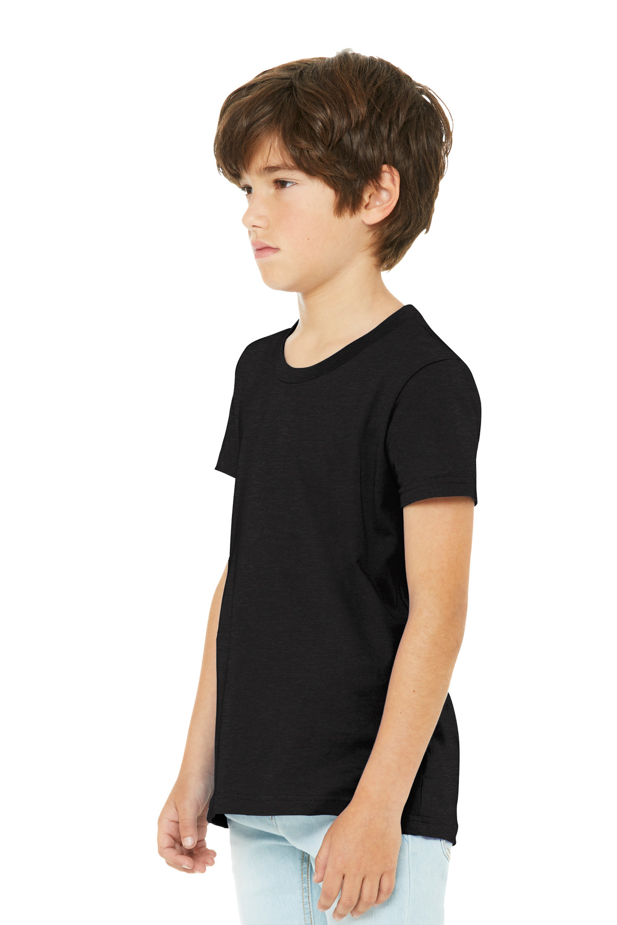 BELLA+CANVAS® Youth Heather CVC Tee 30