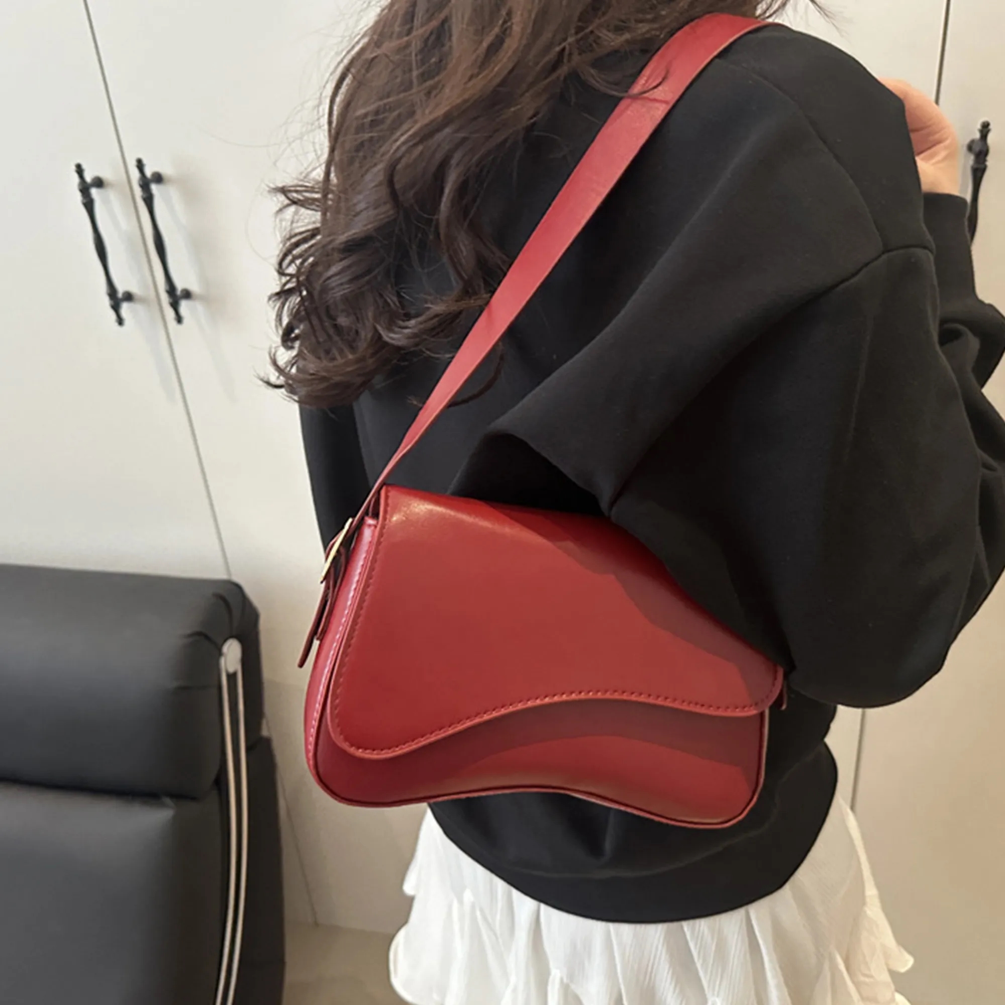 Women's Leather Crossbody Bag 5