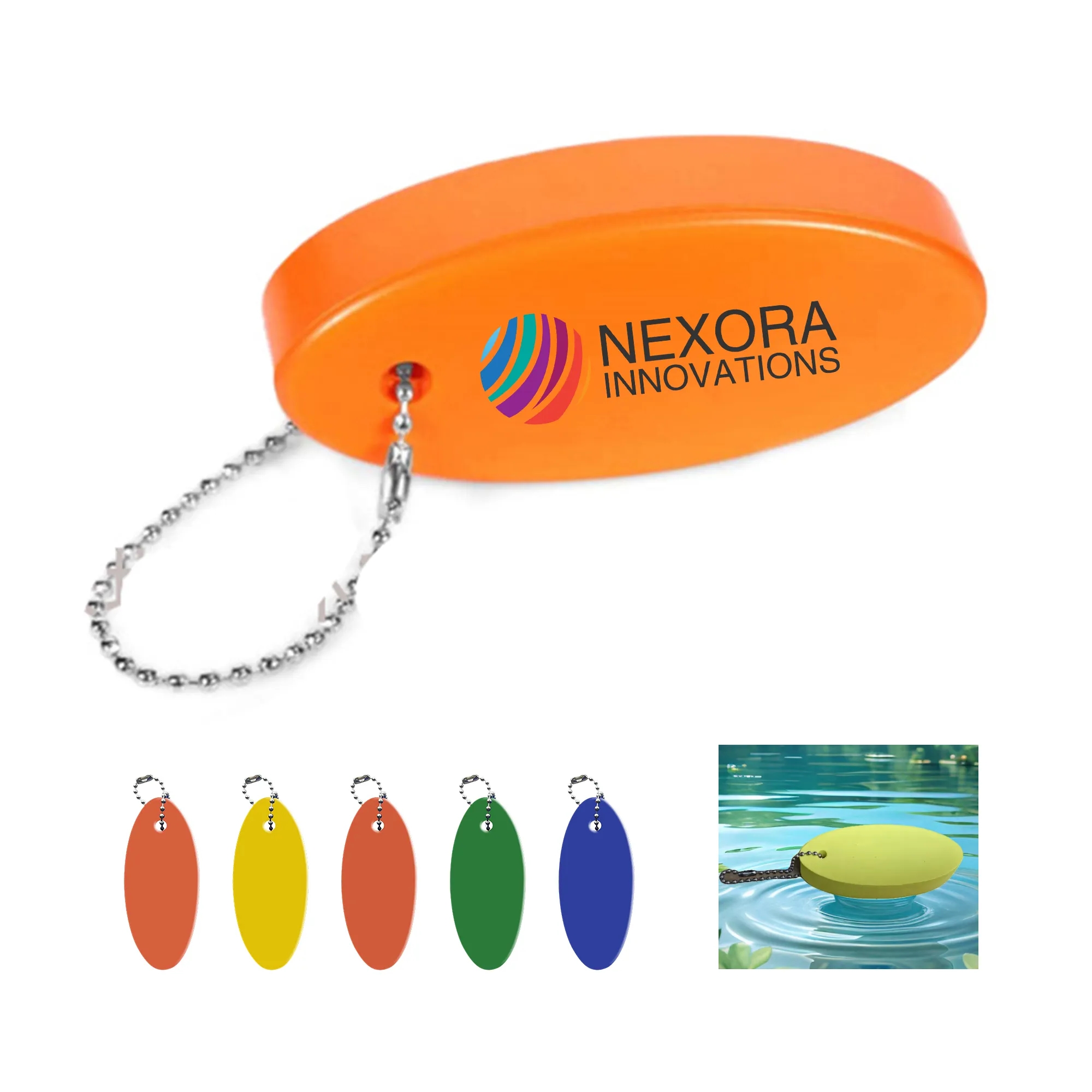 Lightweight Floating Keychain EVA Soft Durable Build 7
