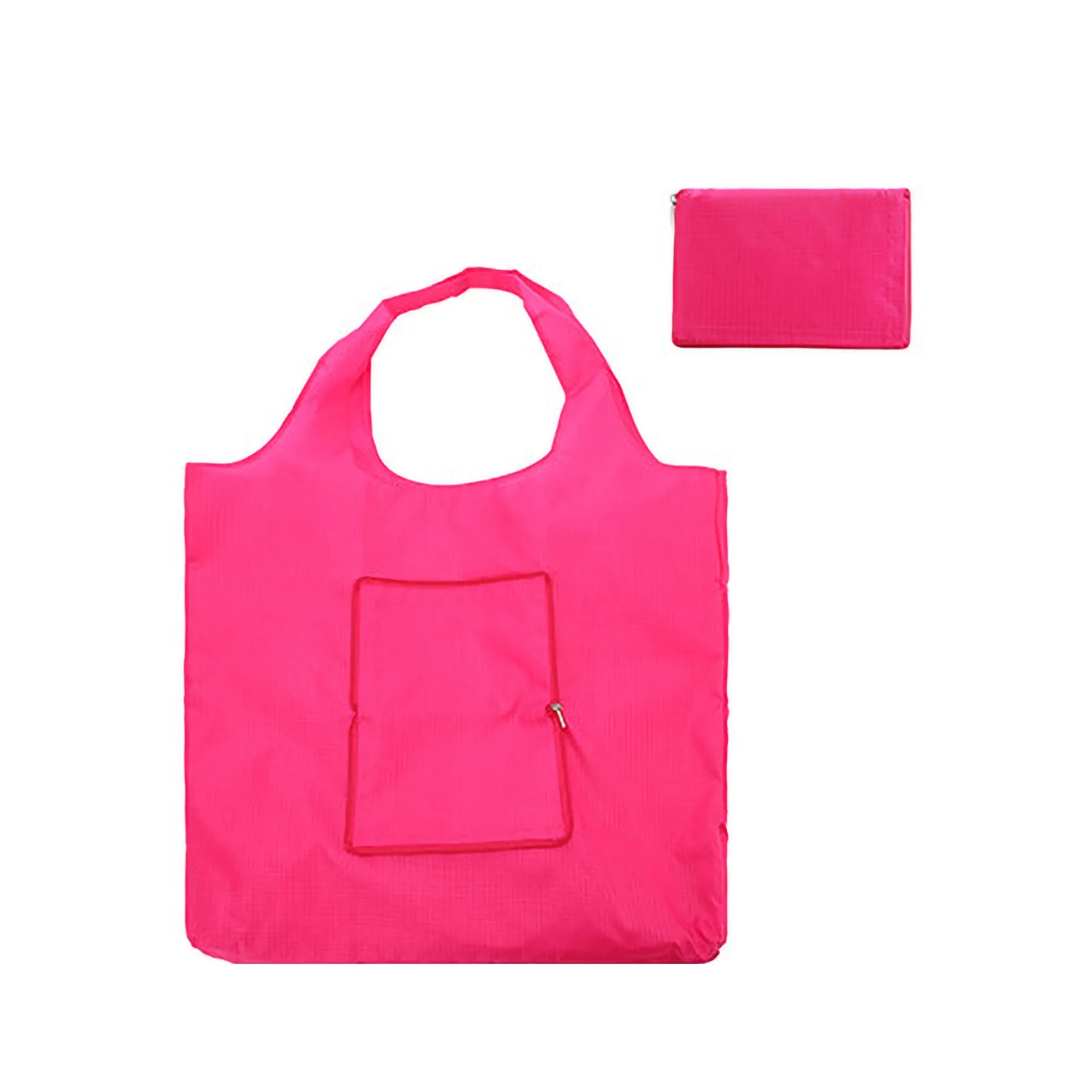 Portable Eco Tote Foldable Reinforced Shopping Bag Reusable 7