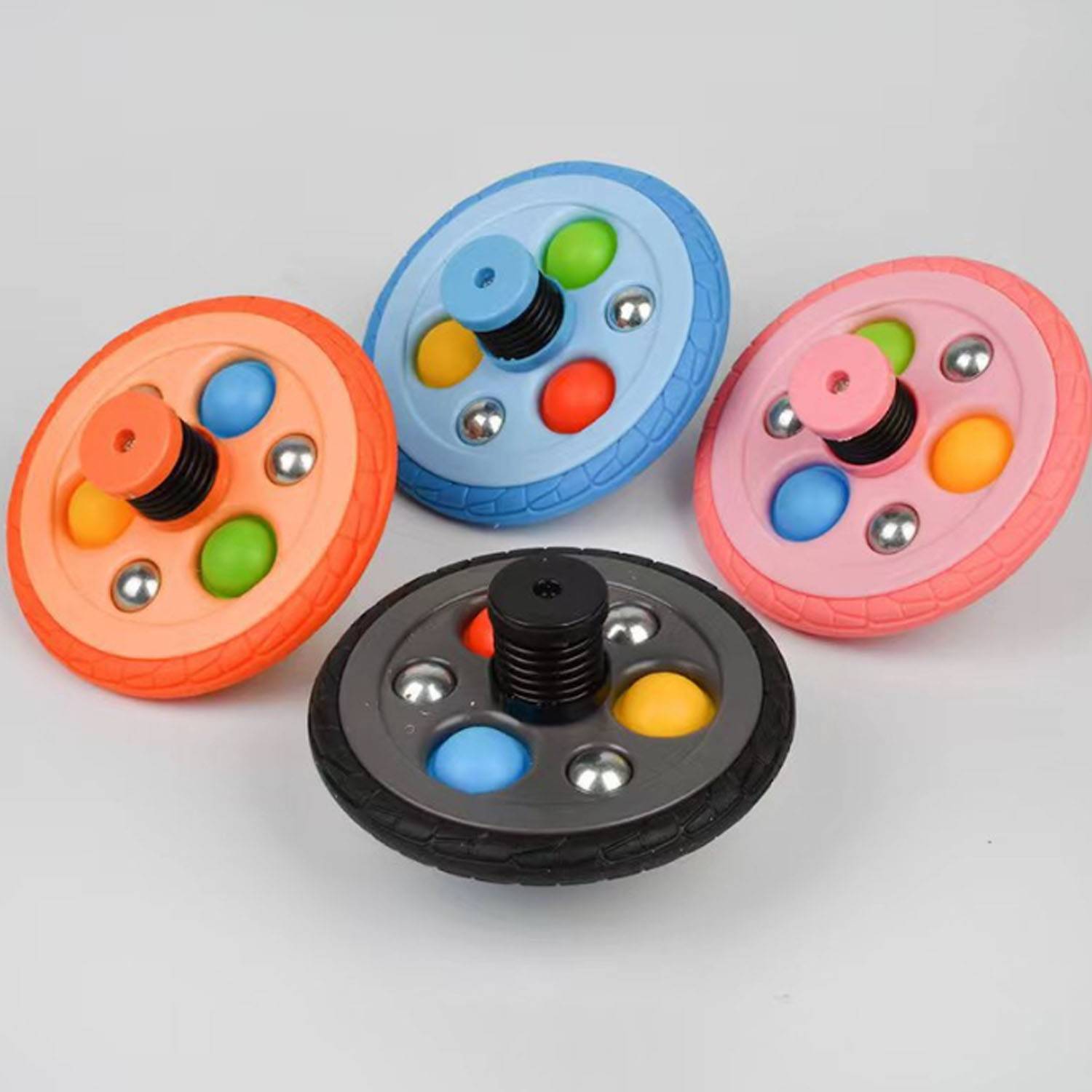 Educational Fidget Spinner Bouncing Tire Stress Relief Toy 3