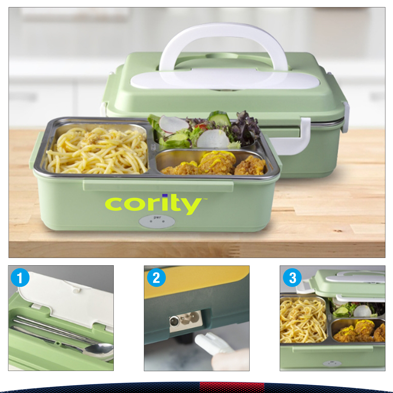 Siomer Electric Lunch Box 6