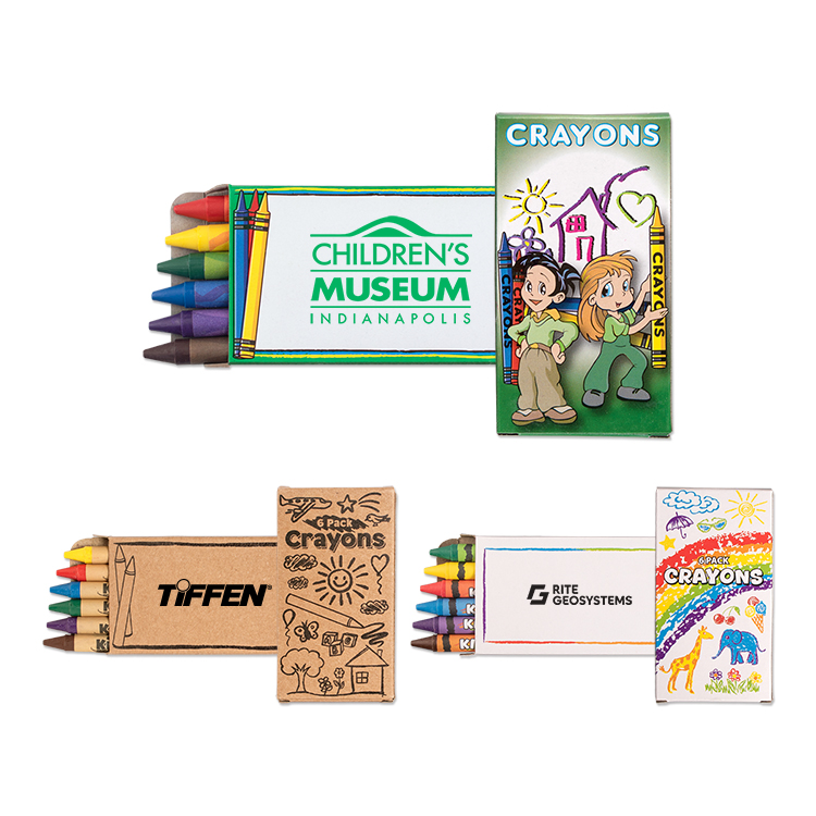 6 Pack Crayons 2