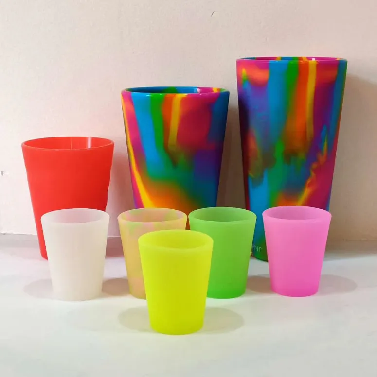 Unbreakable Reusable16-Ounce Silipint Silicone Cup Shatterpr 2