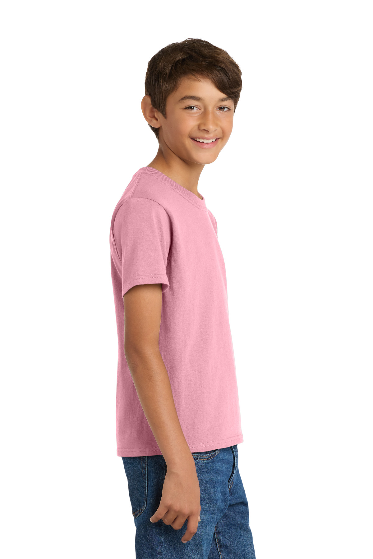 Port & Co Youth Core Cotton Tee. PC54Y 297