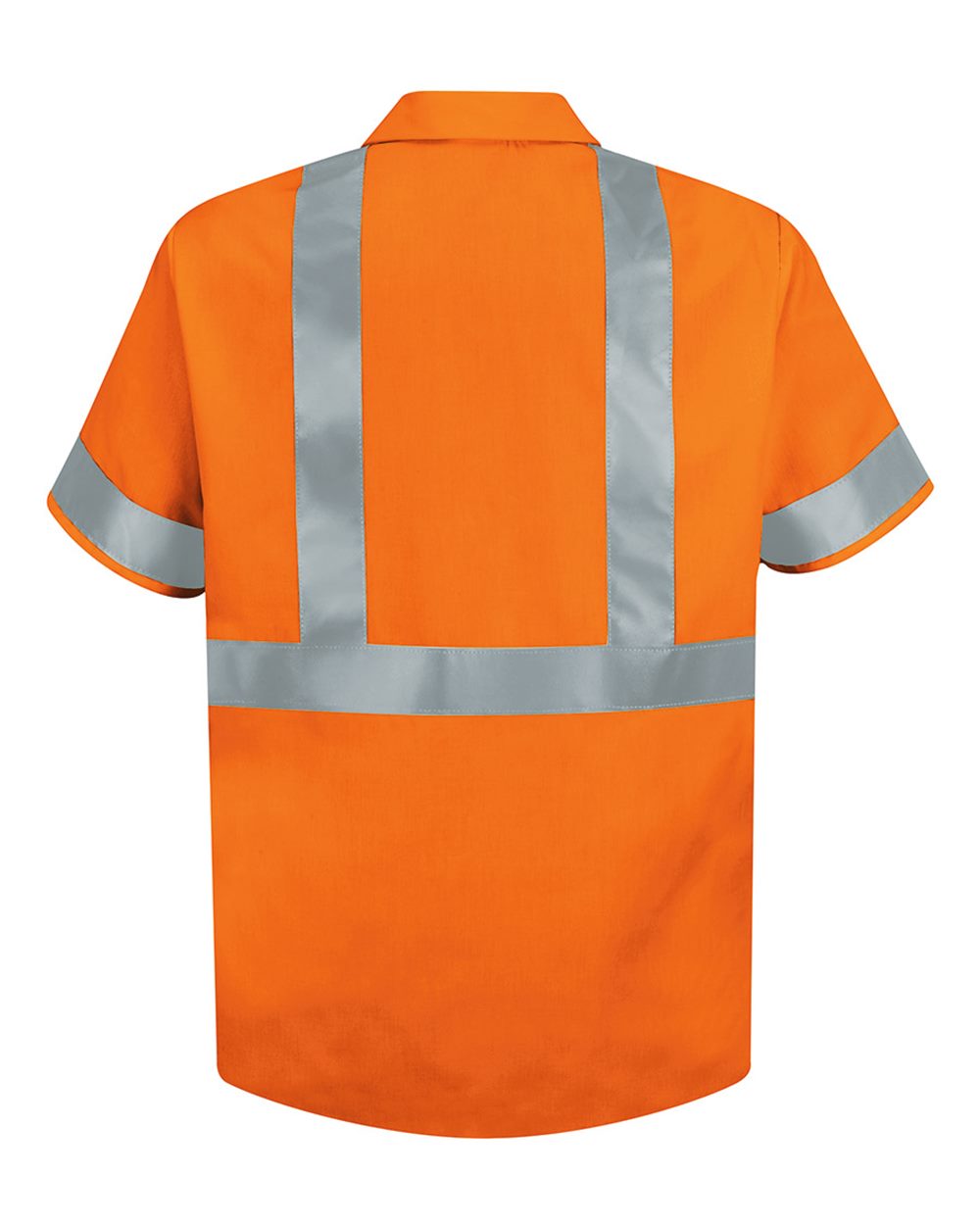 Men's High Visibility Safety Short Sleeve Work Shirt - SS24HV 8