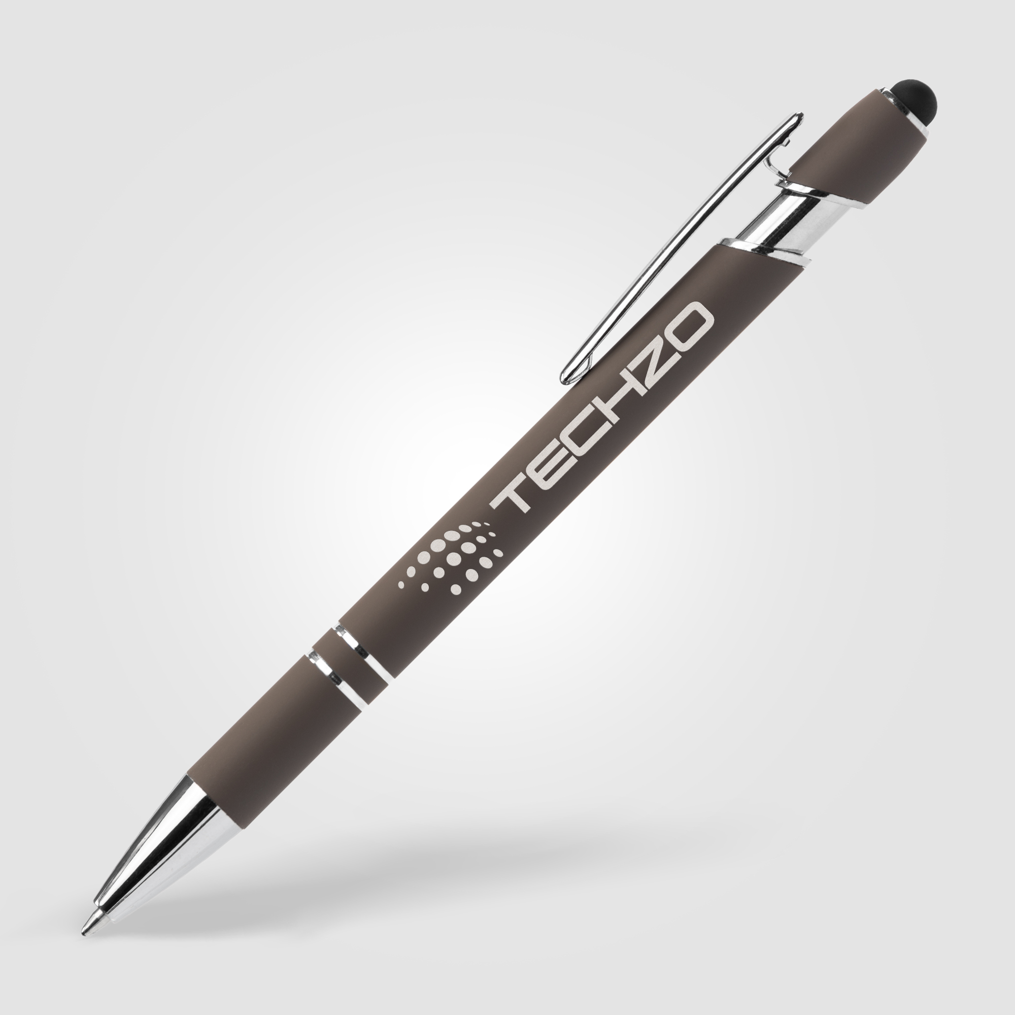 Ellipse Softy Recycled Aluminum Pen w/ Stylus + Anti-Fraud Ink 15