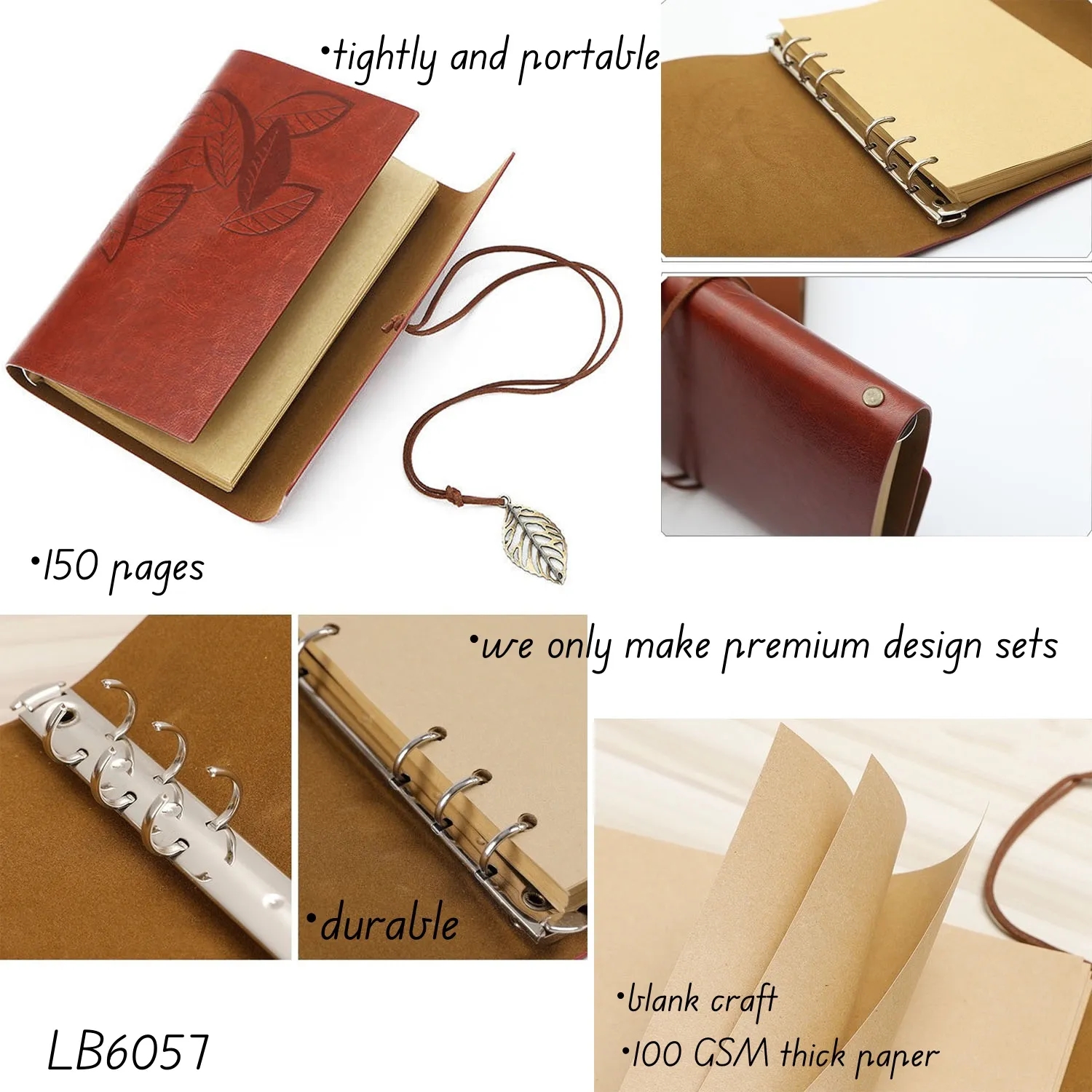 Business Gift Notebook Writing Ballpoint Executive Pen Set 7