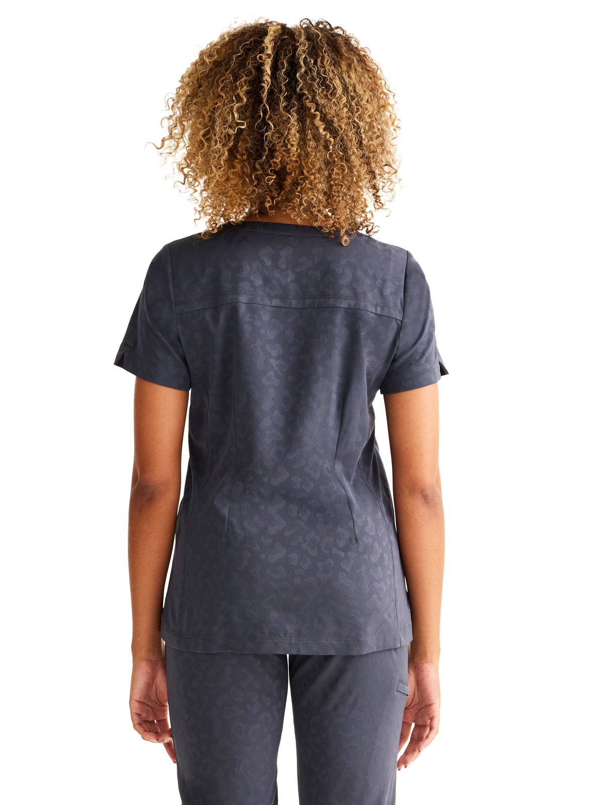 Healing Hands - HH PL Jacquard - Women's 2-Pocket Jolie Camo Top 12