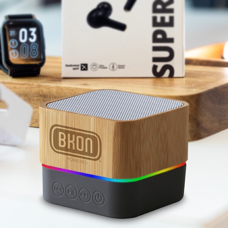 Bamboo Mood Lights BT Speaker 8