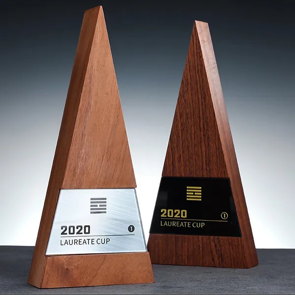 Wooden Triangle Trophy 6