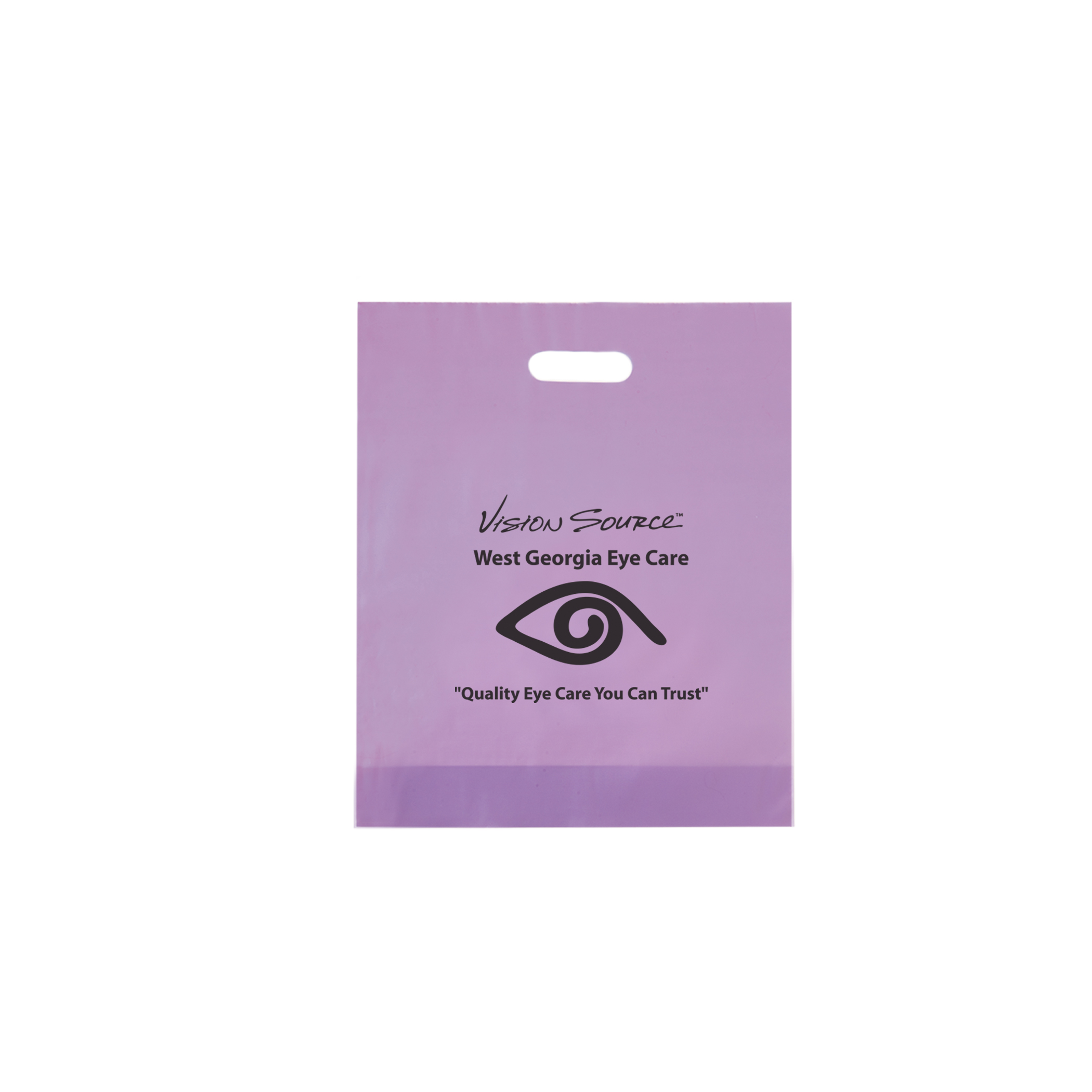 Non Reinforced HDPE Frosted Die Cut Bag 11