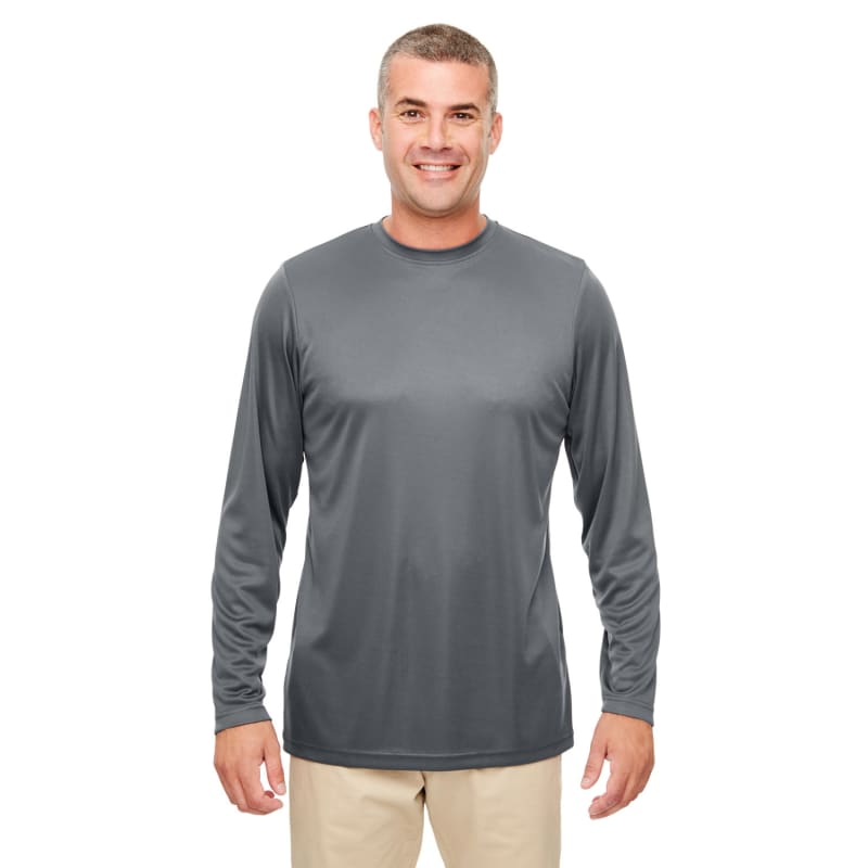 UltraClub Men's Cool & Dry Performance Long-Sleeve Top 14