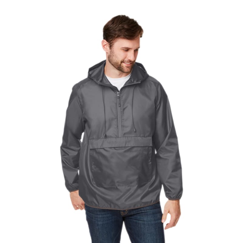 Team 365 Adult Zone Protect Packable Anorak Jacket 10