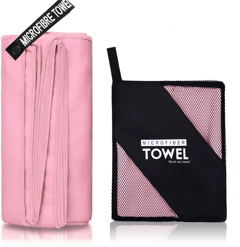 Portable Quick Drying Towel with Mesh Bag 16