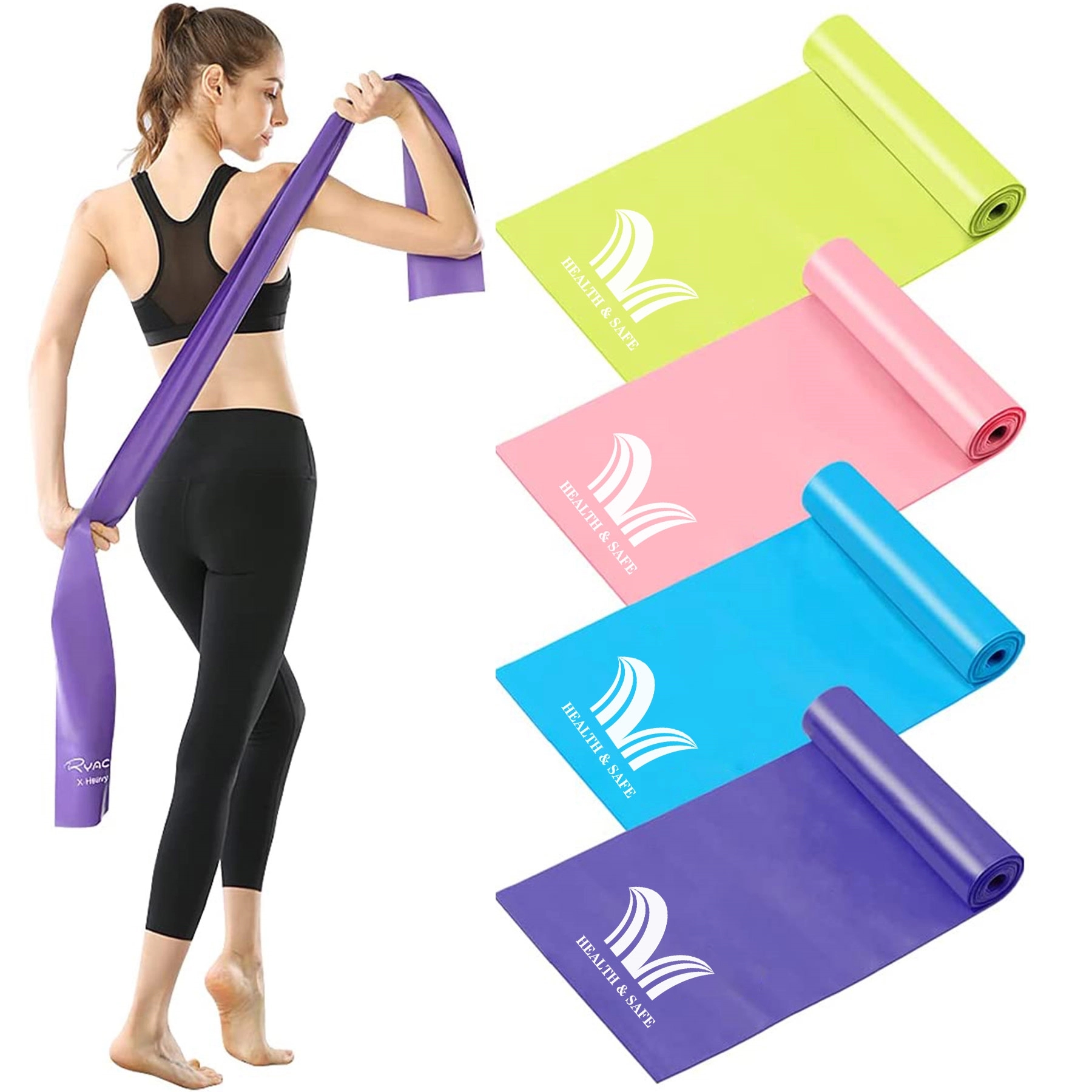 Yoga Long Resistance Exercise Bands 2