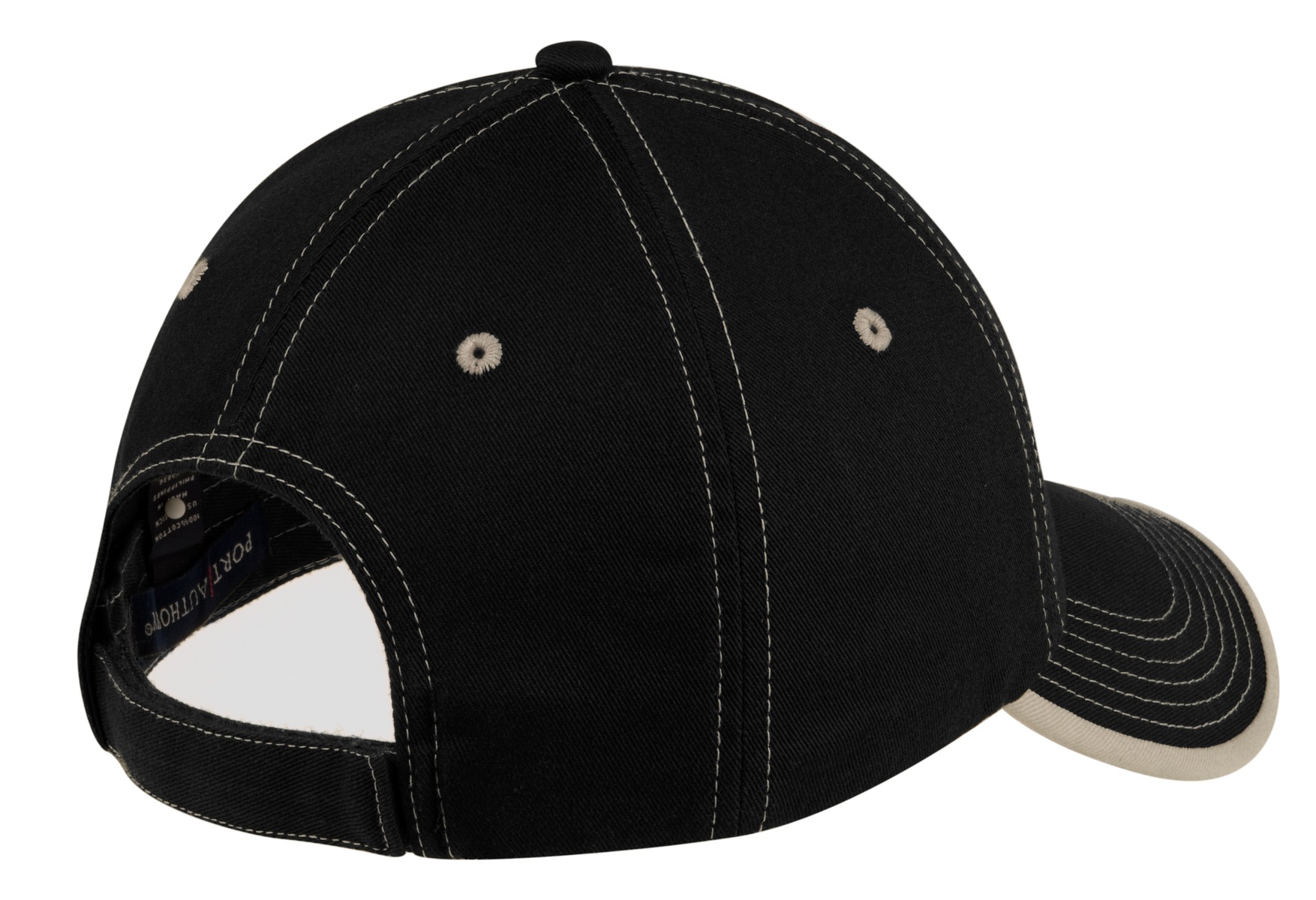 Vintage Washed Contrast Stitch Cap