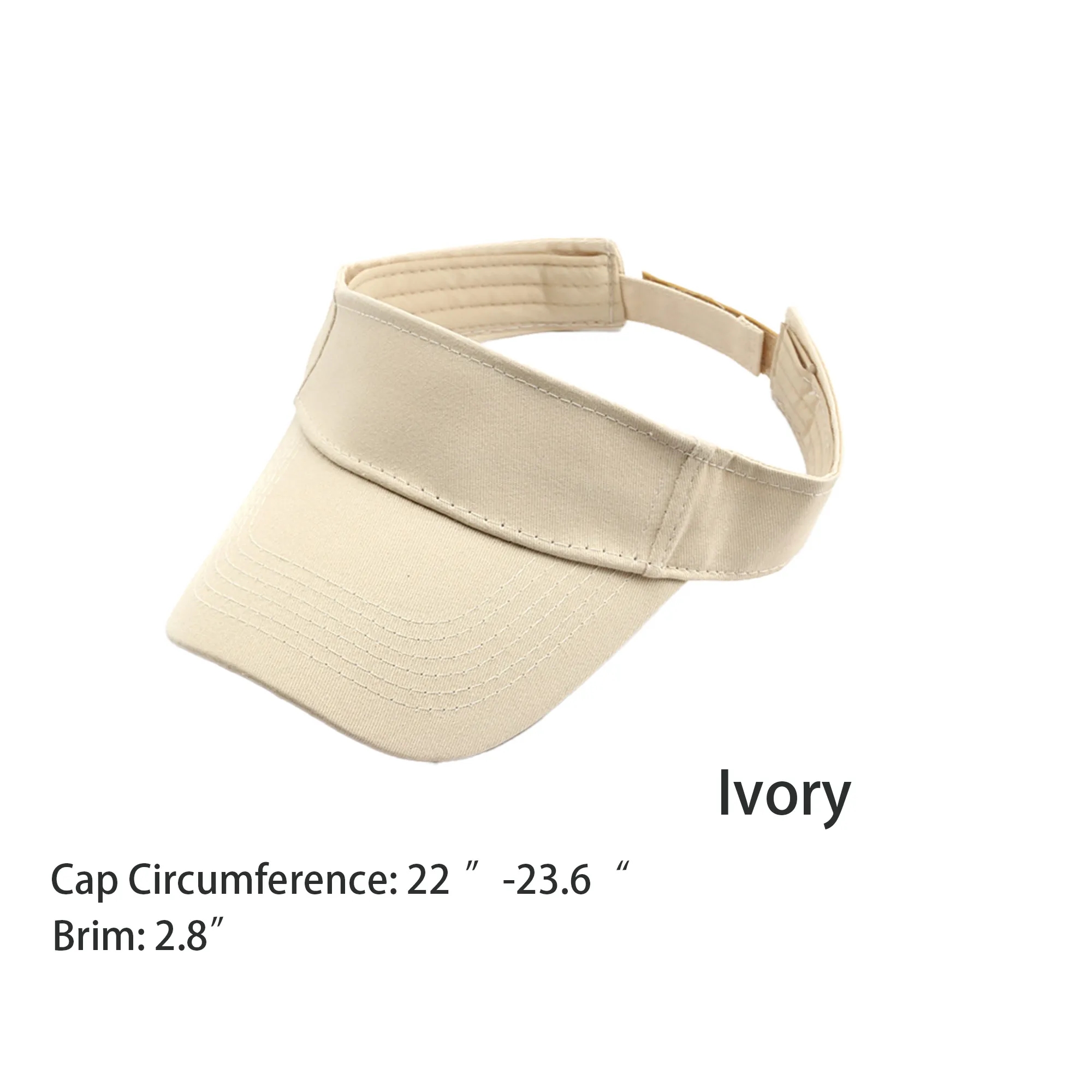 Adjustable Sun Visor Cap for Outdoor Activities 13