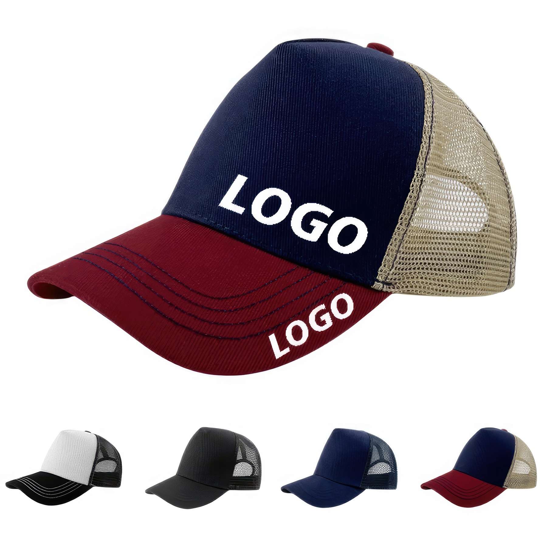 Custom Adjustable Mesh Back Trucker Hat 2