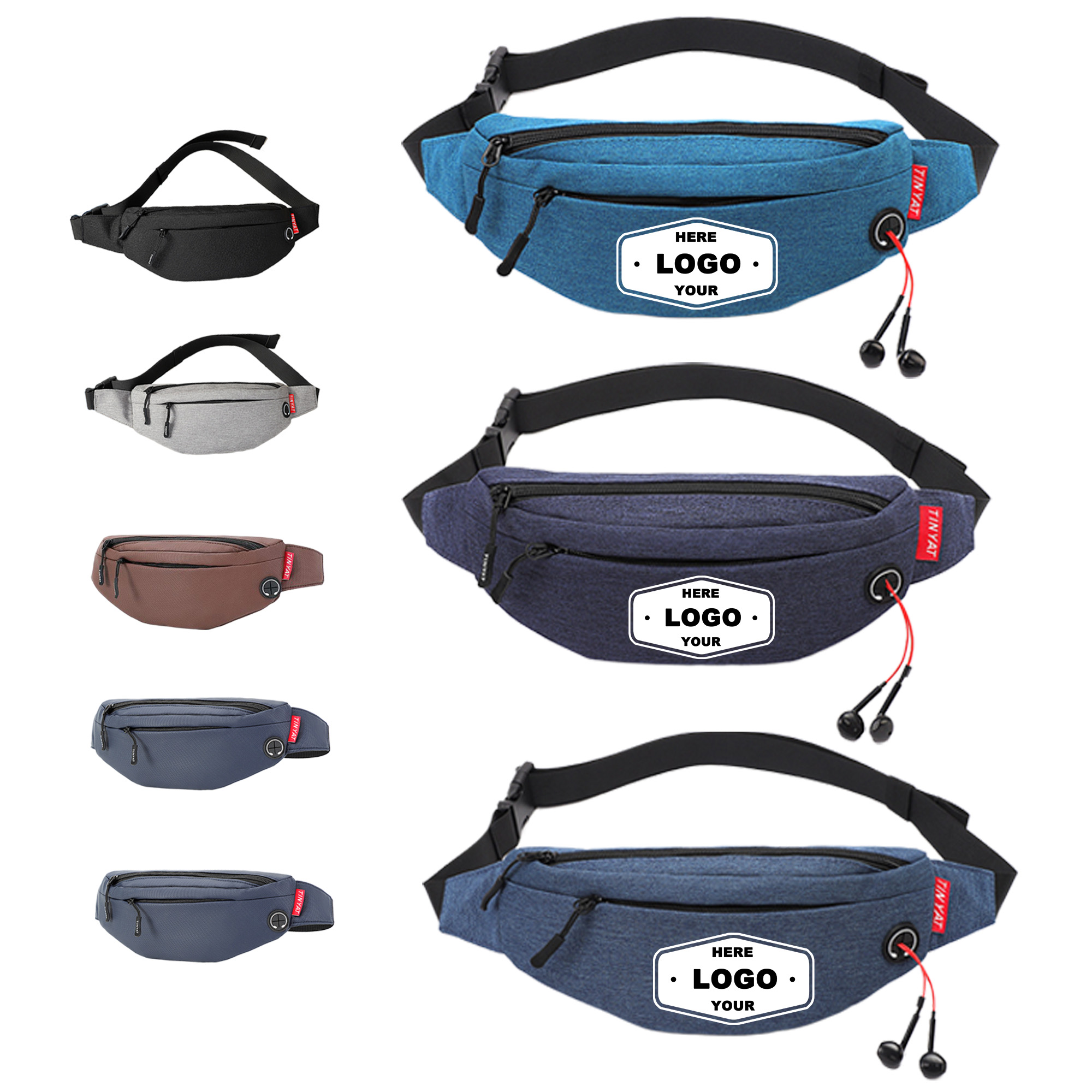 Nylon Outdoor Belt Bag 2