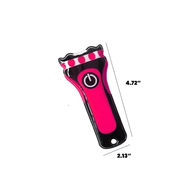 Magnetic PVC Keychain Flashlight 9