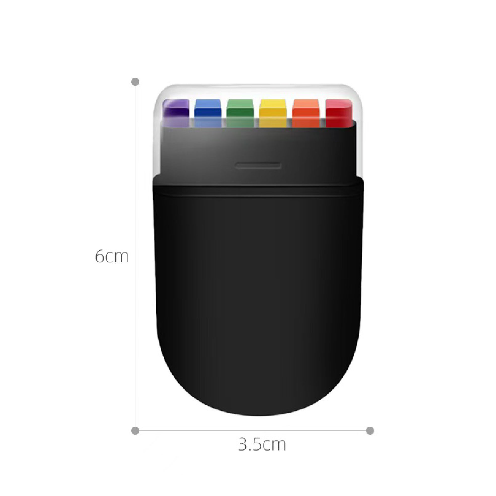 6-Color Face Paint Rainbow Crayons 3