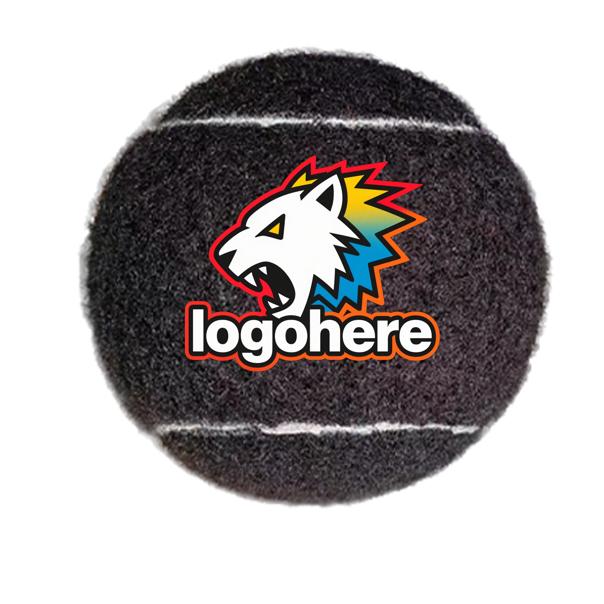 Vibrant Rubber Fetch Training Ball 3
