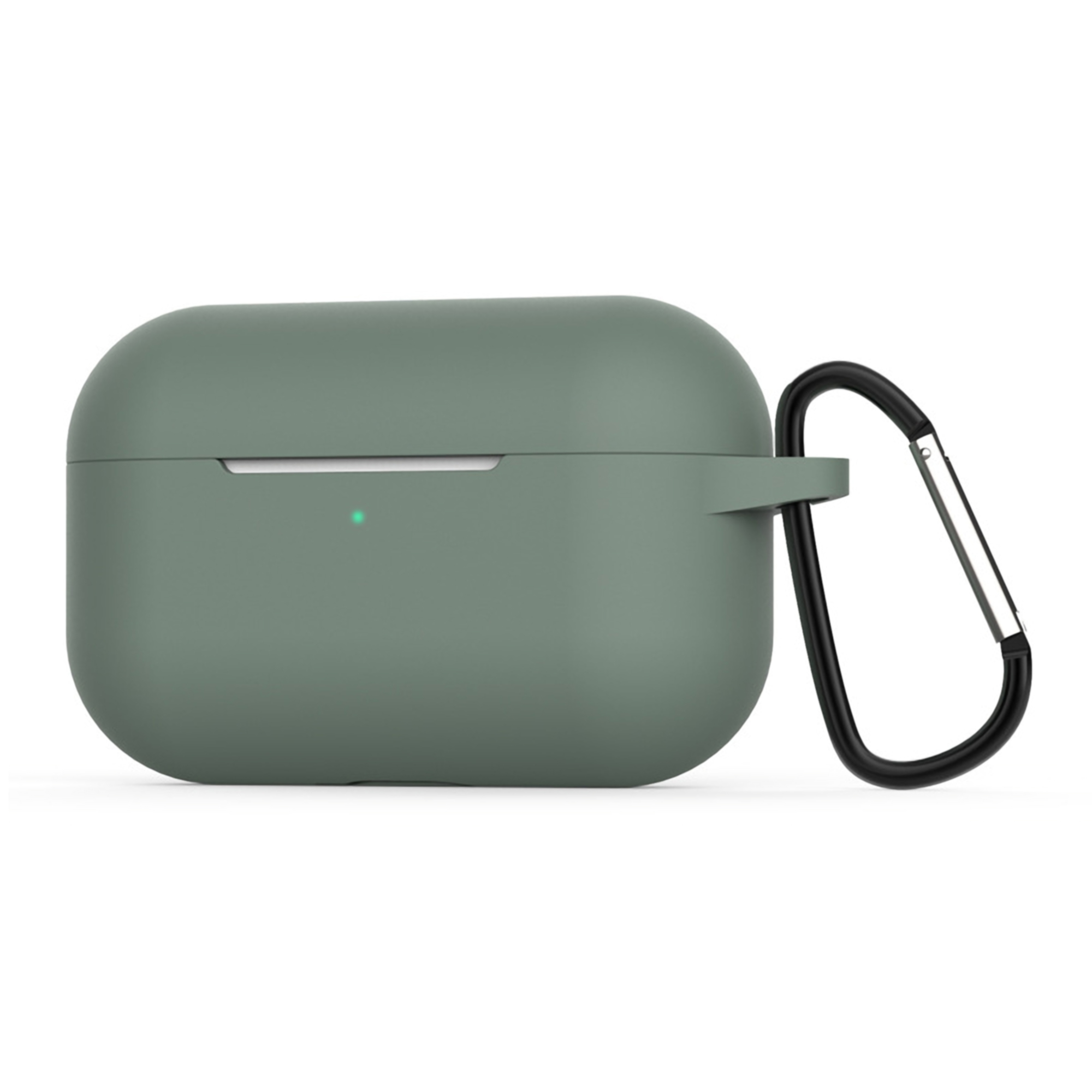AirPods Protective Silicone Cover w/Keychain Clip 5