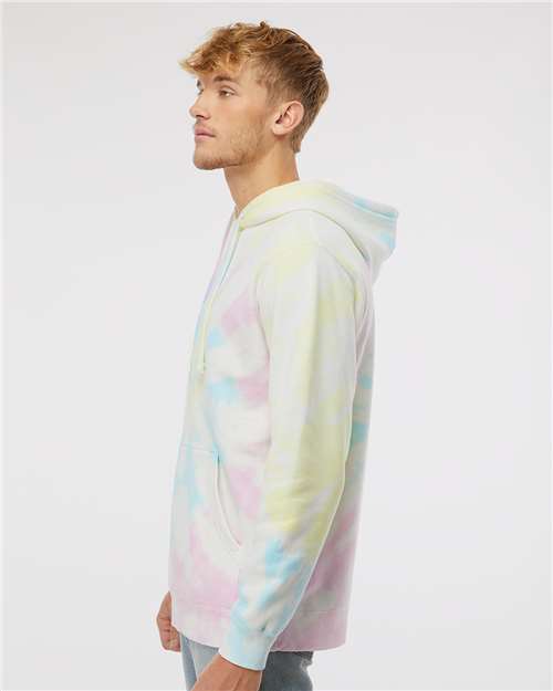 Unisex Midweight Tie-Dyed Hooded Sweatshirt - PRM4500TD 14