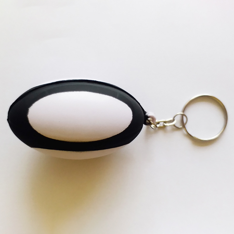 2 in 1 Football Keychain and Stress Reliever 7