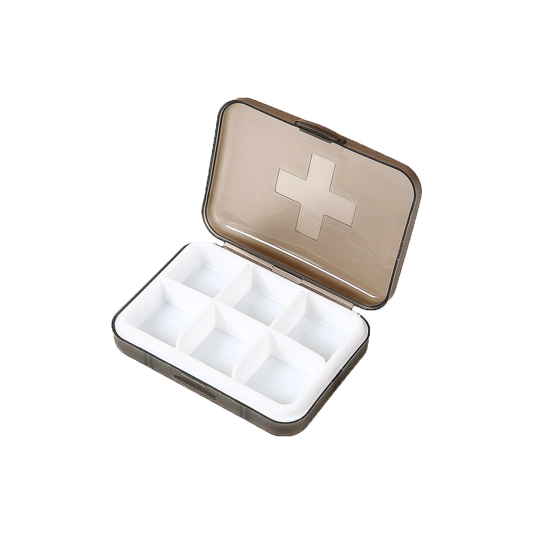 Moq25 Pp Material Medicine Storage Box W/6 Compartments 9