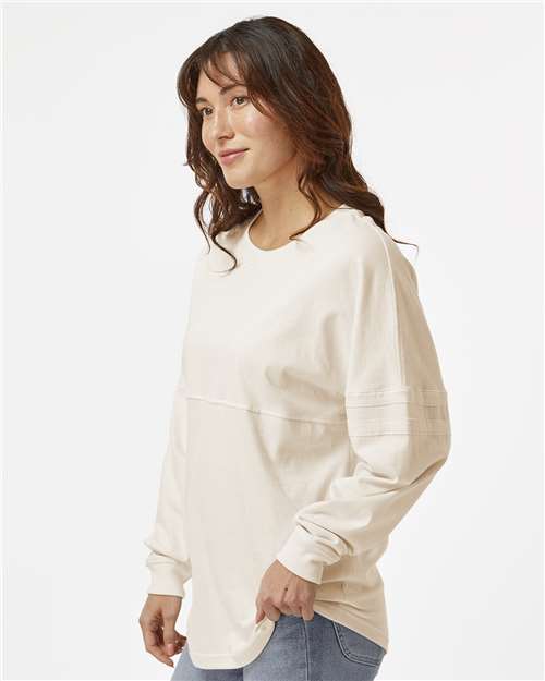 Women's Pom Pom Long Sleeve Jersey T-Shirt - BW3514 64